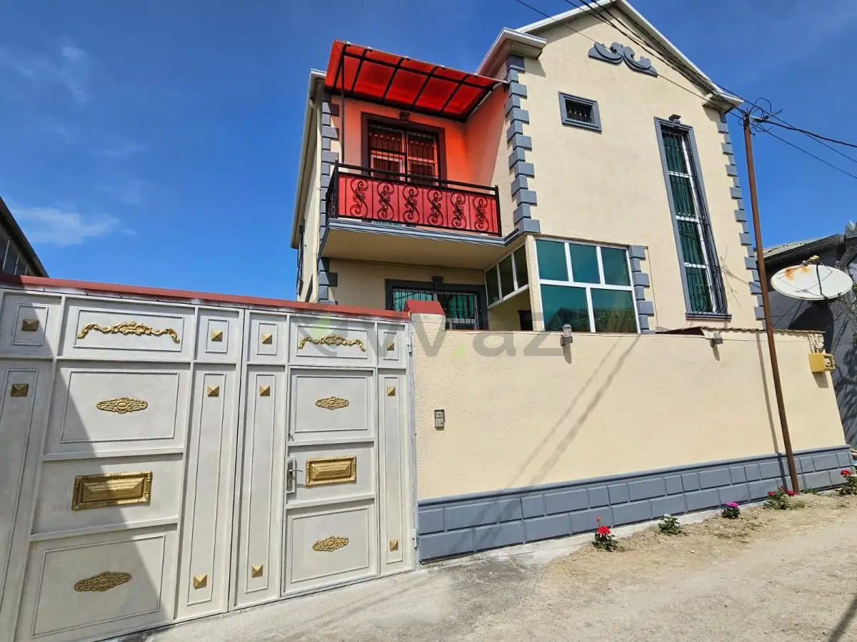 4 otaqlı Həyət evi Satılır, Masazır, Abşeron — Ev, villa (6)