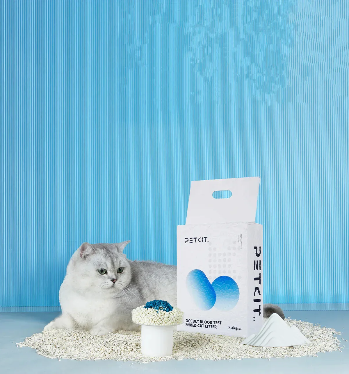 Petkıt Occult Blood Test Mixed Cat Litter — Mallar, Bakı (4)