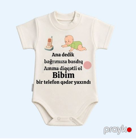 Yenidoğulmuş üçün bodi 37153, pambıq, ağ, yaş 9-12 ay — Bakı