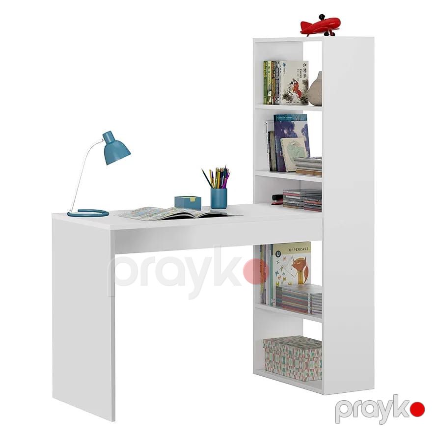 Yazı masası mv_13900163, Ldsp, ağ, 144x50x120 sm — Mallar, Bakı (3)