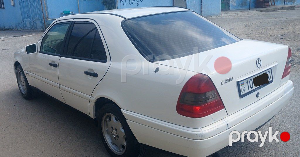 Mercedes C 200, 2.0 L, 1996 il, 349 000 km — Avtomobillər, Bakı (6)