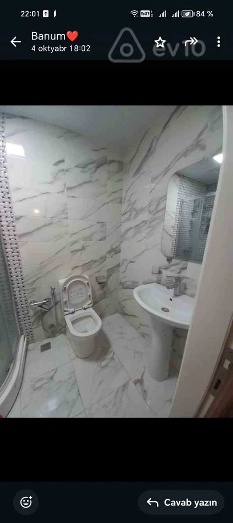 2 otaqlı mənzil, 43 m², Melissa parkda — Mənzil, Bakı (6)