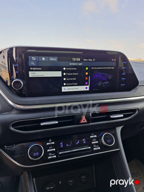 Hyundai Sonata, 1.6 L, 2021 il, 96 000 km — Avtomobillər, Bakı (11)