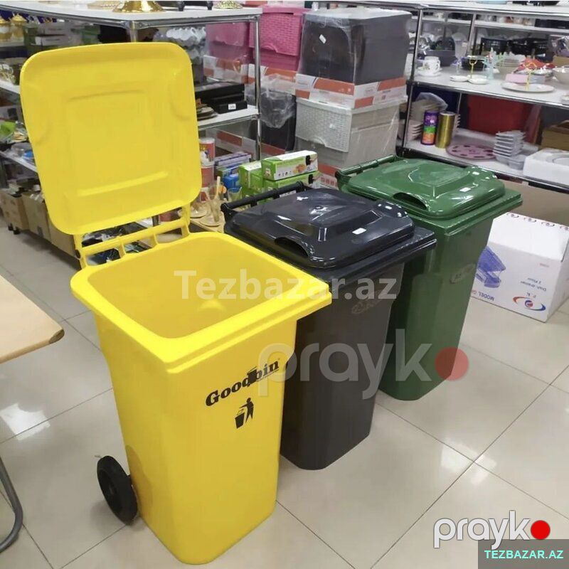 Zibil qabi 120 ltr pedalli — Ev malları, Bakı (2)