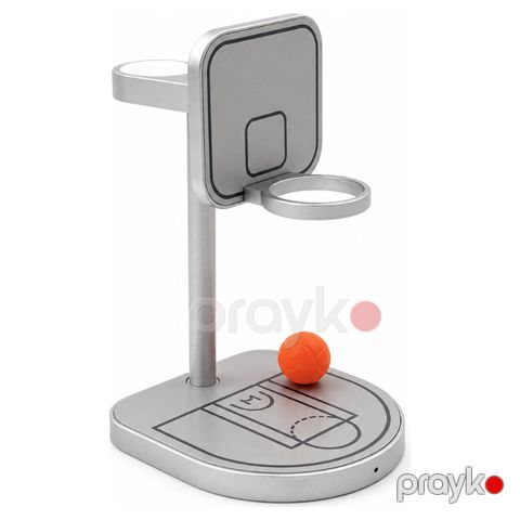 Magssory Basketball Qi2 3-in-1 Apple üçün şarj (WCH032) — Bakı