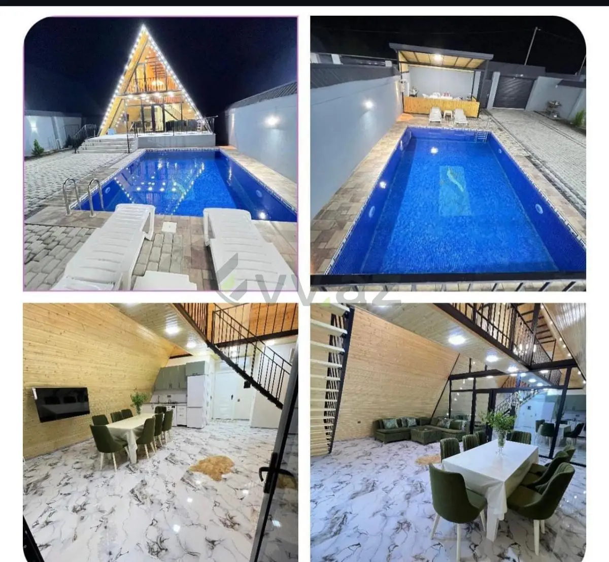 3 otaqlı Həyət evi Kirayə (günlük), Qəbələ — Ev, villa, Qəbələ (3)