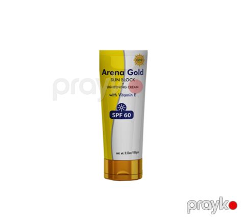 Günəşdən qoruyucu krem Arena Gold Sun Block 60 SPF 100 q — Bakı