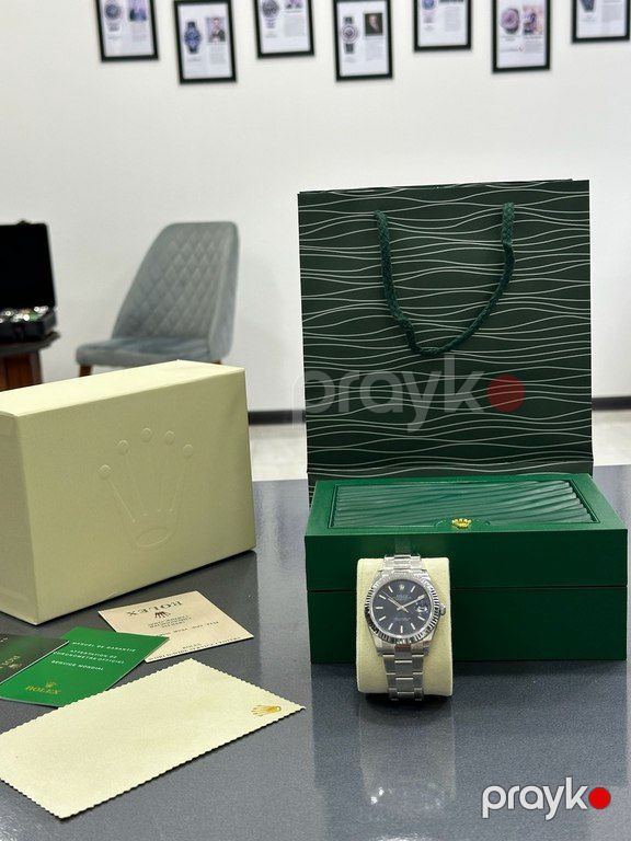"Rolex Datejust Blue for Men" qol saatı — Şəxsi əşyalar, Bakı (11)