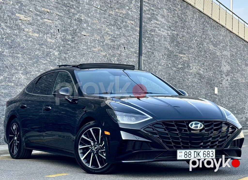 Hyundai Sonata, 1.6 L, 2020 il, 152 800 km — Avtomobillər, Bakı (3)