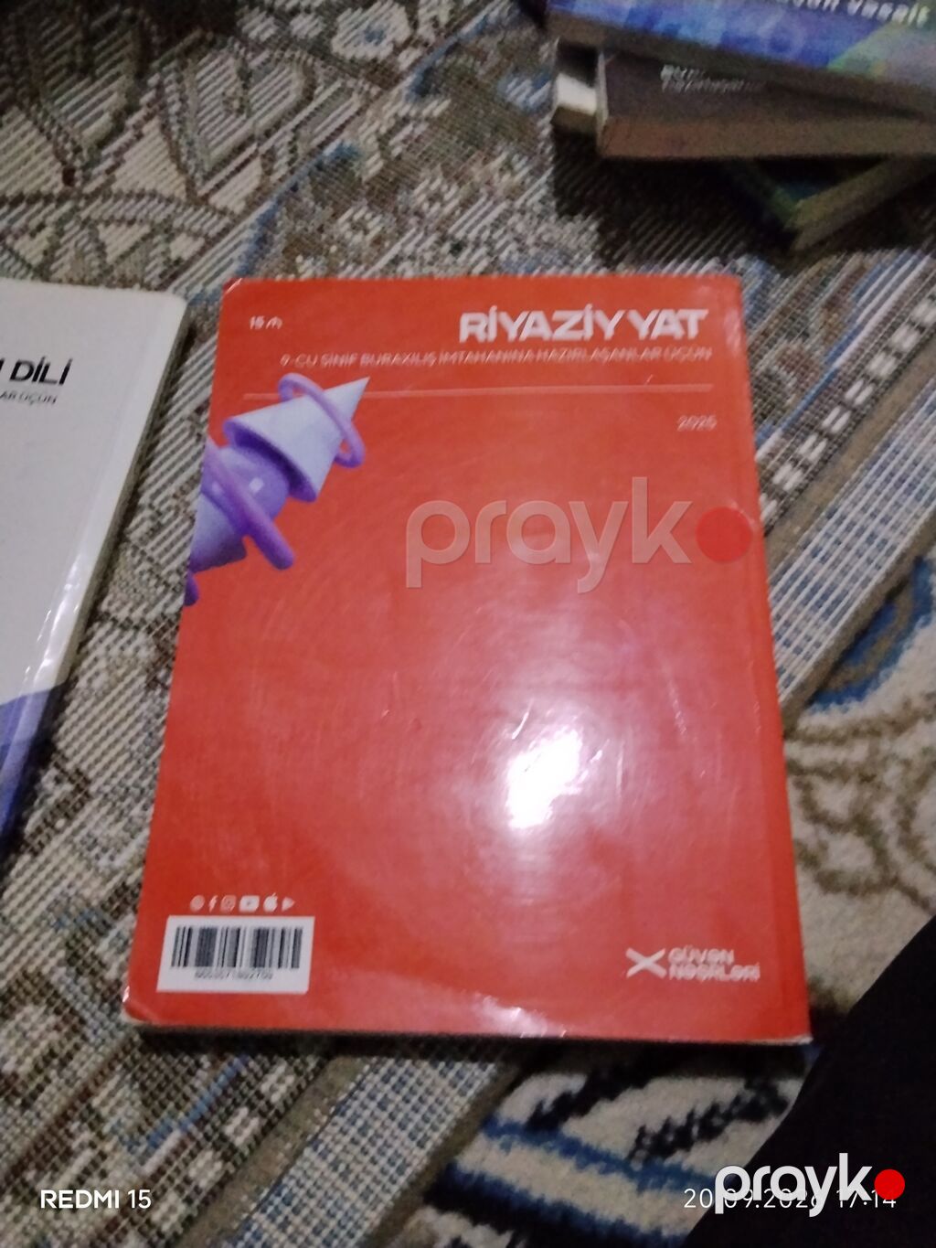 Riyaziyyat 7-ci sinif, 2020 il — Kitablar, Masazır (9)