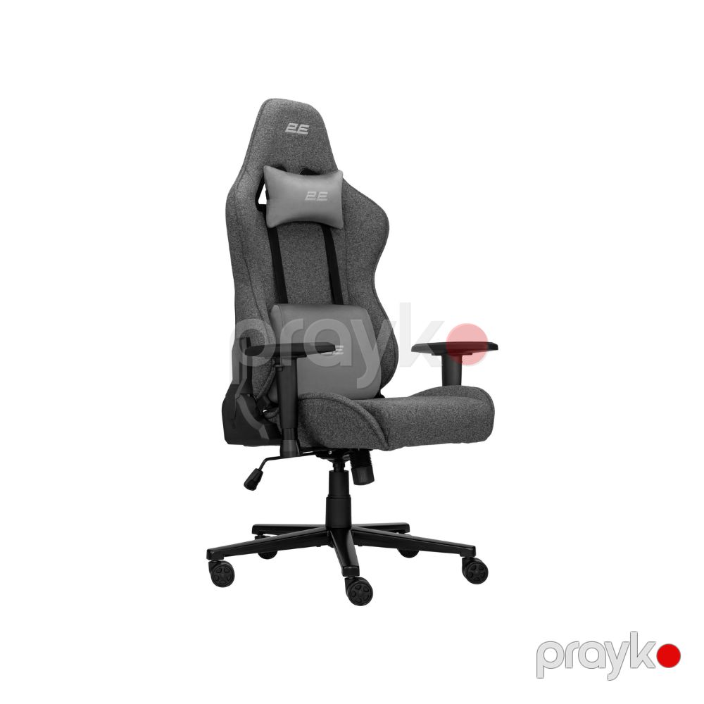 2E Gamıng Chair Bushıdo Lite, fabric, 2D-Armrests, dark grey(2E-GC-BUS-ESGY) — Mebel, Bakı (3)