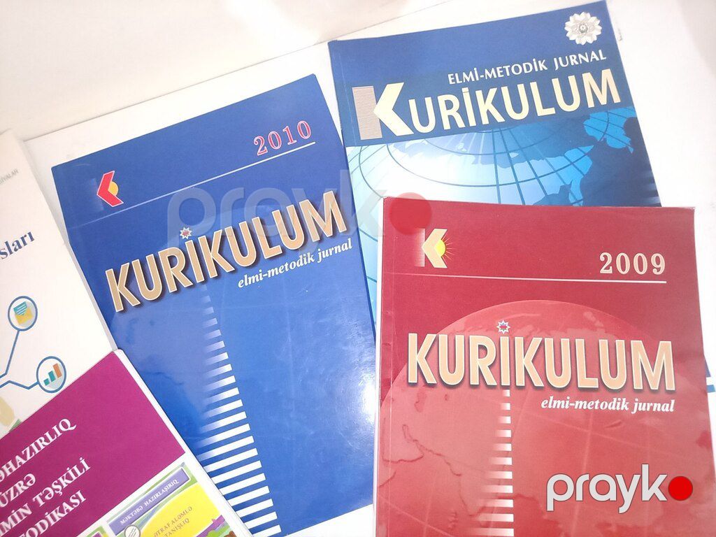 Müəllimlər üçün kurikulum vəsaitləri — Kitablar və jurnallar, Bakı (3)