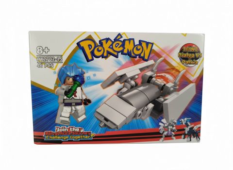 Blok konstruktor Pokemon Dialga vs Palkia, 46 detal, 8+ yaş — Bakı