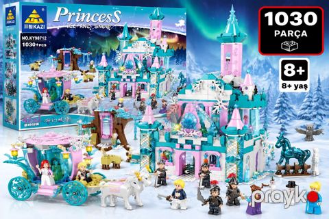 Konstruktor Princess ice and snow, 1030 element — Bakı