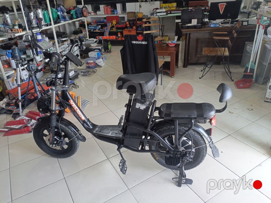 Velogo elektrik velosipedi/scooter - Güclü elektrik mühərriki — Elektrik velosipedləri, Xırdalan (2)