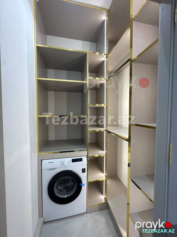 Ağ Şəhər də Luks Təmir 2 otağa düzəlmə Mənzil — Mənzil, Bakı (8)