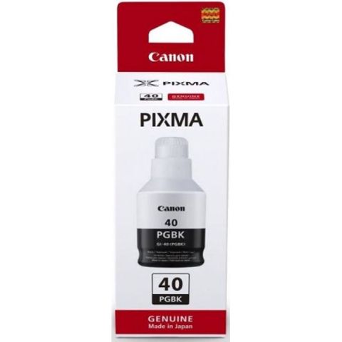Canon GI-40 Pgbk 3385C001 Qara Mürəkkəb Konteyneri 135 ml — Bakı