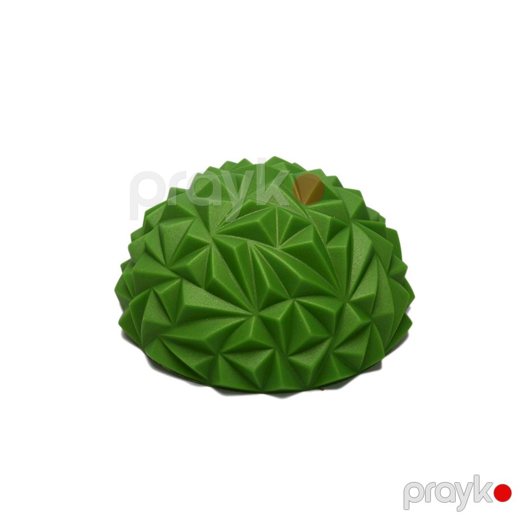 Yarıyumru massaj topu ayaqlar üçün Gymnic 1022 PVC, yaşıl, 16 sm — Mallar, Bakı (2)