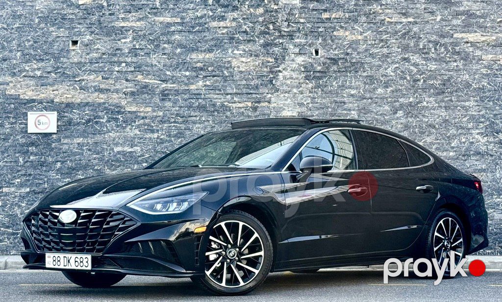 Hyundai Sonata, 1.6 L, 2020 il, 152 800 km — Avtomobillər, Bakı (4)