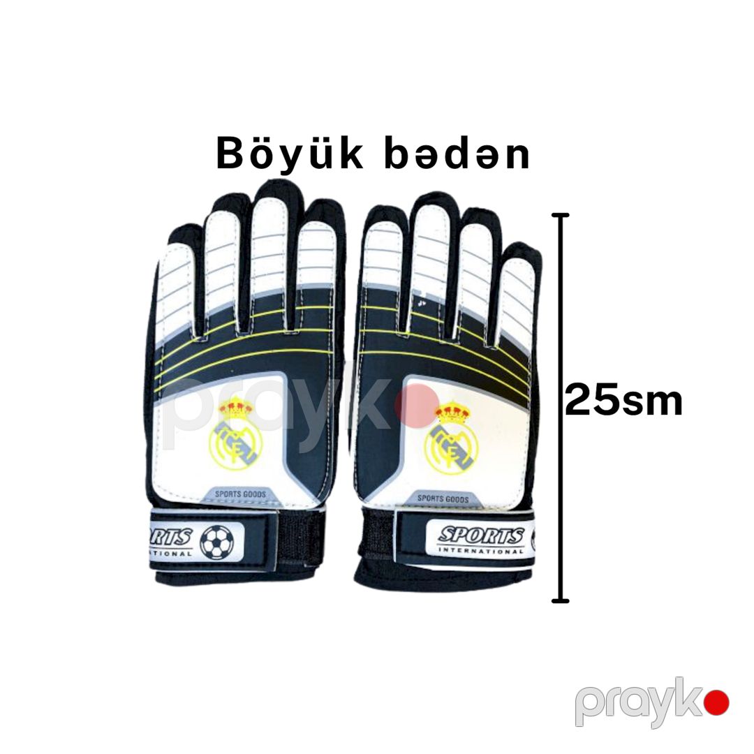 Qapıçı əlcəkləri Velkin Sport 1937-1, 25 sm, ağ — Mallar, Bakı (3)