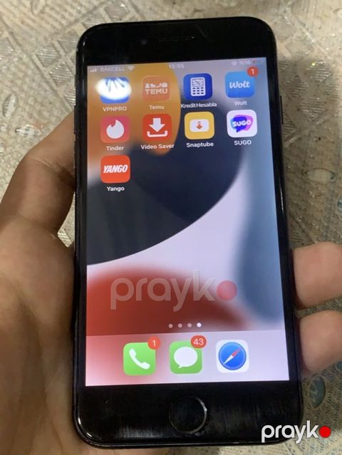 IPhone 7, 32 GB, Qara, Barmaq izi — Bakı