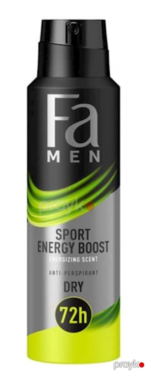 Antiperspirant Fa Men Sport Energy Boost 150 ml — Bakı
