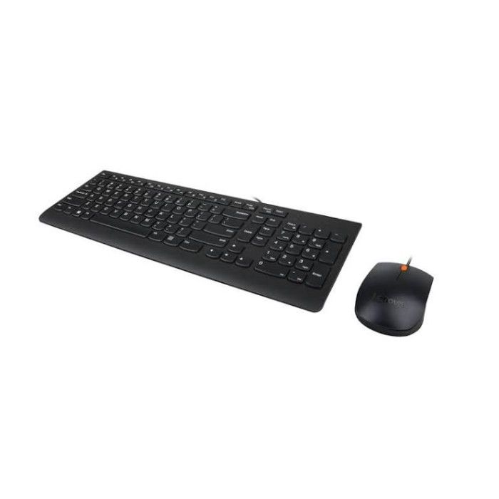 Lenovo Essential Wired Combo Keyboard and Mouse 4X31R64429 1600 DPI Black — Elektronika, Bakı (3)