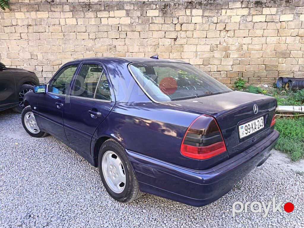 Mercedes C 220, 2.2 L, 2000 il, 376 000 km — Avtomobillər, Bakı (6)