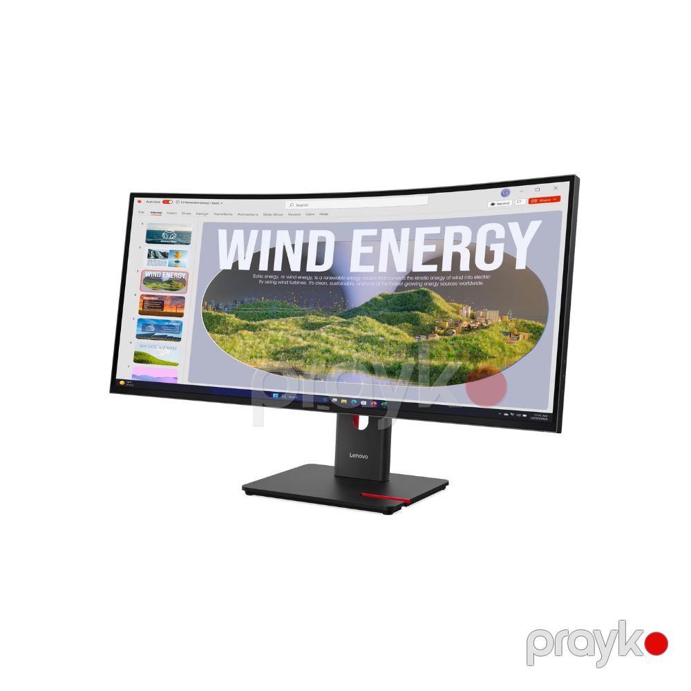 Monitor Lenovo ThinkVision T34WD-40 (64AEGAR1EU) — Monitorlər, Bakı (2)