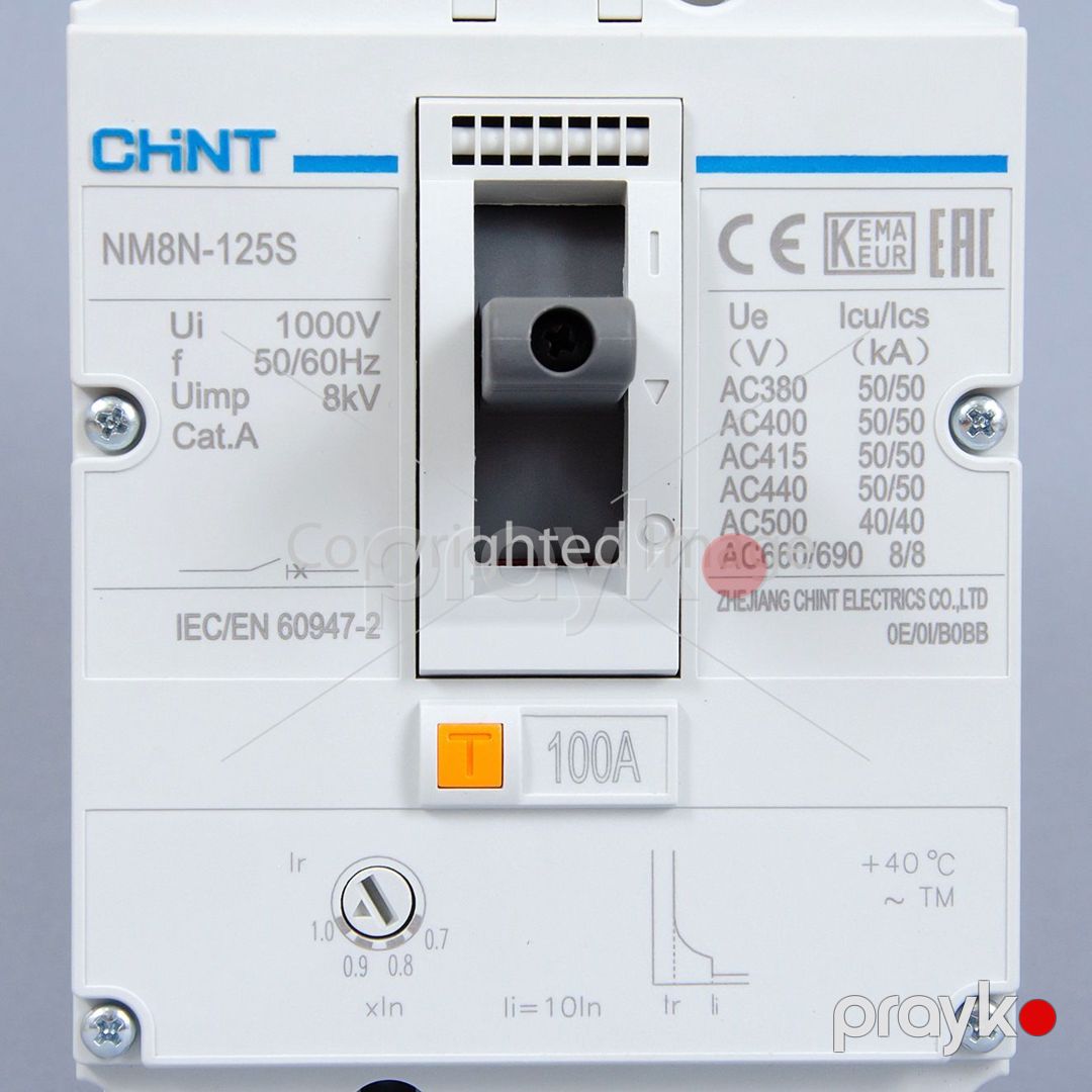 Аrvtomat açar NM8N-125S TM 100А 3P (Chınt) 271589 — Təmir və inşaat, Bakı (2)