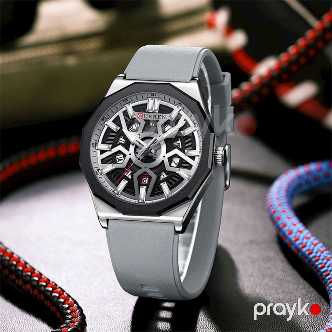 Qol saatı Curren 8437 Grey — Mallar, Bakı (3)