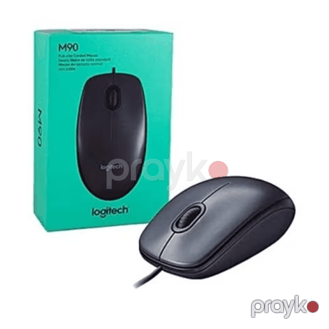 Logitech M90 910-001793 1000 DPI Simli Optik Kompüter Siçanı Black — Bakı