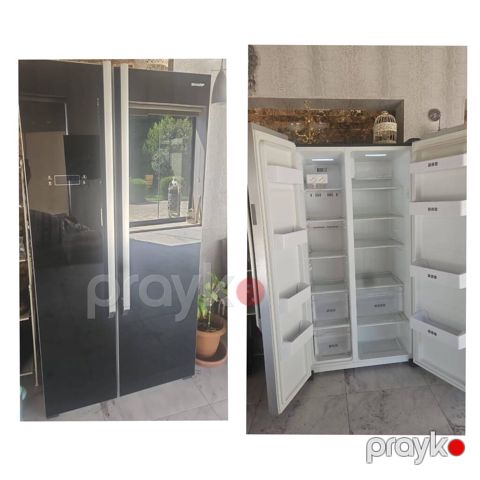 2 qapili Sharp Nofros Soyuducu. 900man. Ela veziyyetdedi.Tam — Bakı