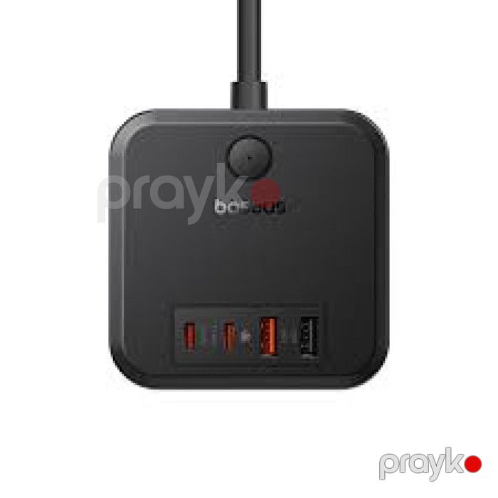 Baseus PowerCombo Cube E00066400117-00 7-Port 30W Uzadıcı Şəbəkə — Elektronika, Bakı (3)