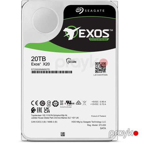 HDD Seagate Exos X20 20TB (ST20000NM007D) — Xarici diskləri və fləş-yaddaşlar, Bakı (2)