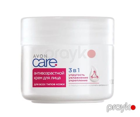 Yaşlanma əleyhinə krem Avon Care 3-1-də Elastiklik nəmləndirmə möhkəmləndirmə 100 ml — Bakı