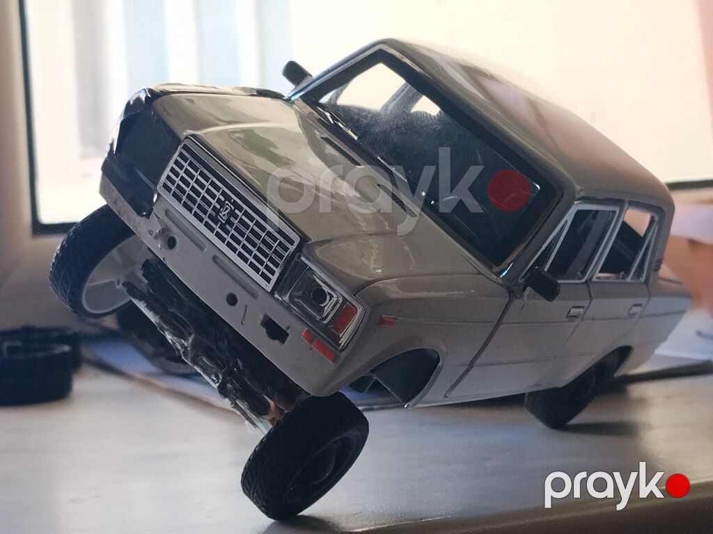 Model avtomobil – klassik sovet sedanının detallı kolleksiya nümunəsi — Modellar, Digah (2)