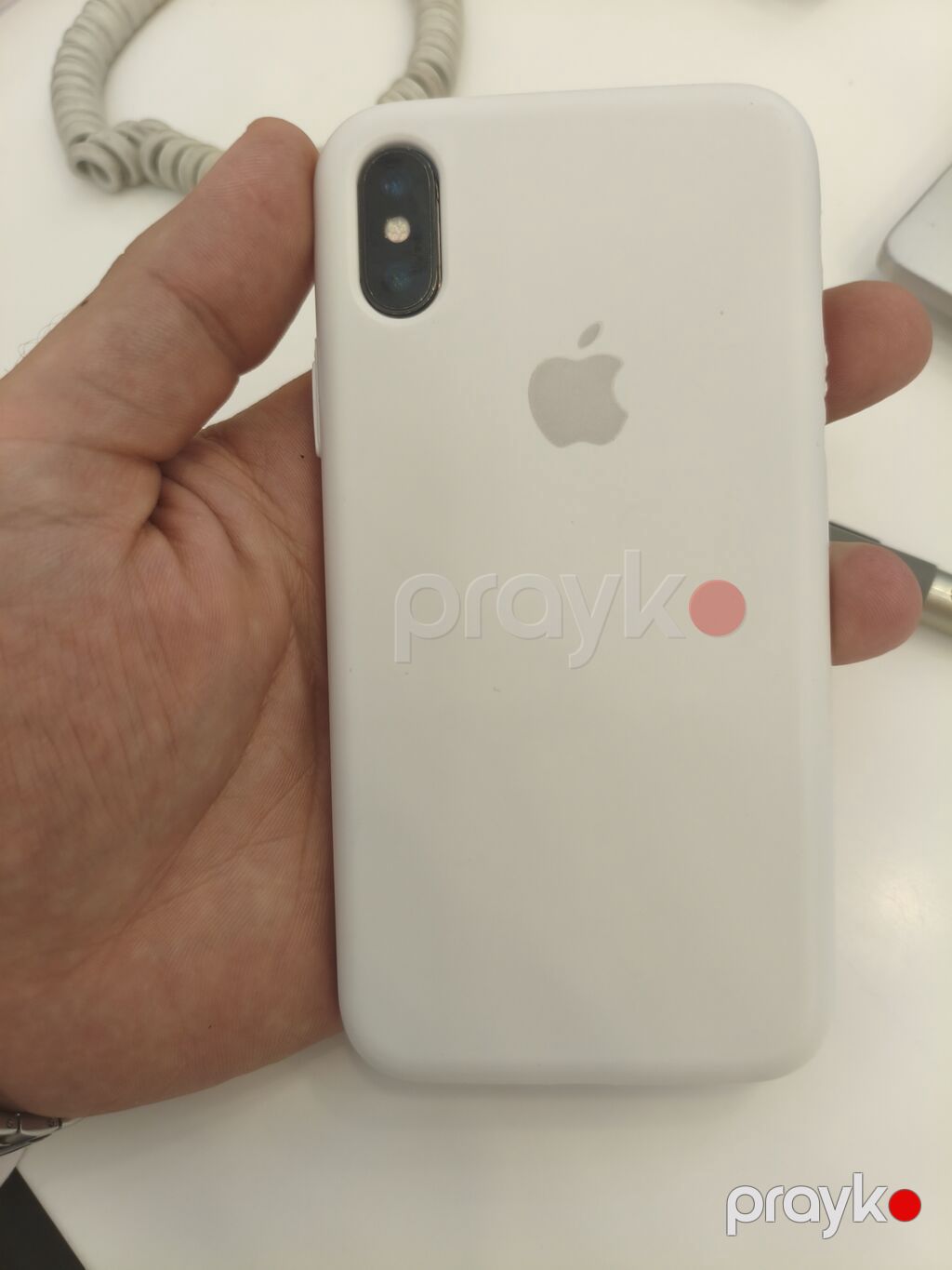 IPhone X, 64 GB, Gümüşü, Face ID — Apple iPhone, Bakı (3)