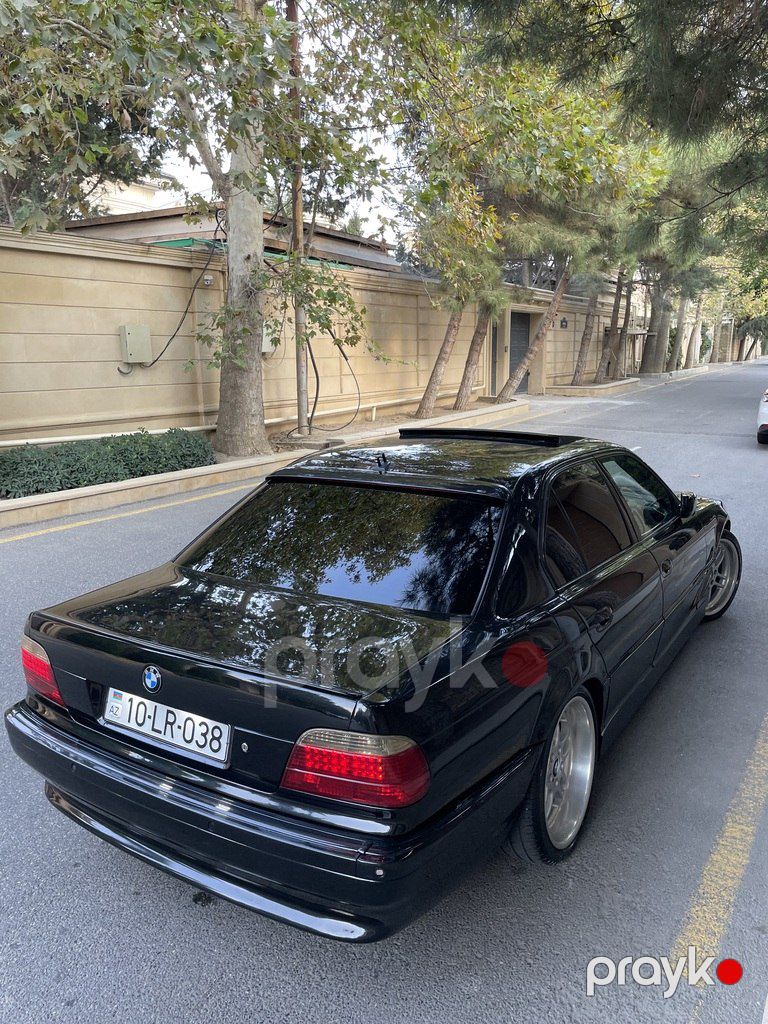 BMW 740, 4.4 L, 1999 il, 290 000 km — Avtomobillər, Bakı (2)