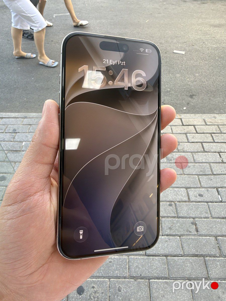 Apple iPhone 15 Pro Natural Titanium 128GB/8GB — Smartfonlar, Bakı (7)
