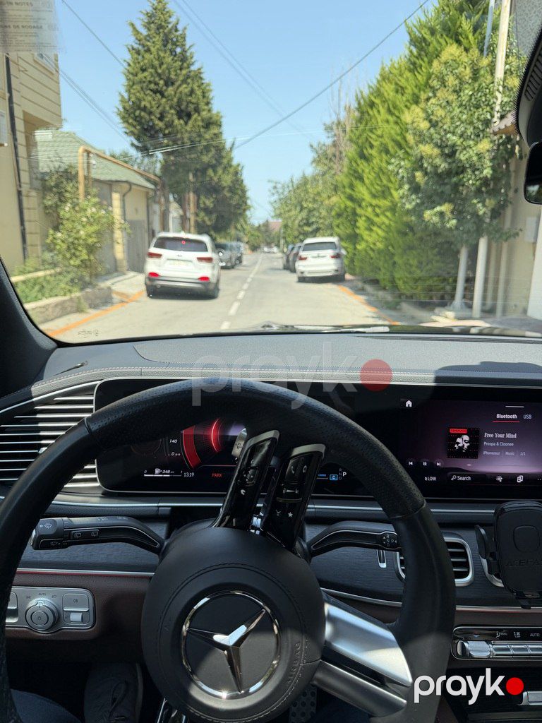 Mercedes GLS 450 4MATIC, 3.0 L, 2024 il, 28 500 km — Avtomobillər, Bakı (5)