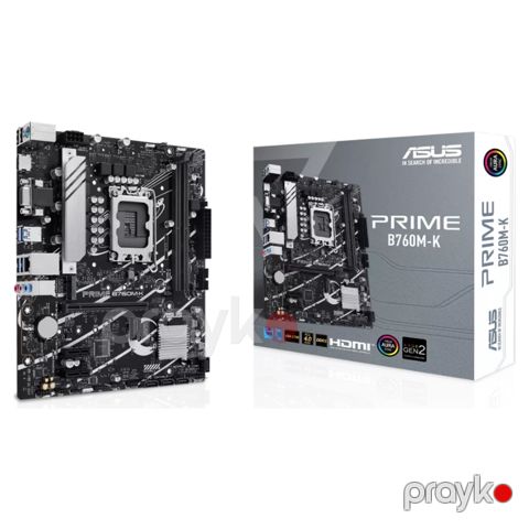 ASUS Prime B760M-K DDR5 (90MB1FI0-M1EAY0) — Bakı