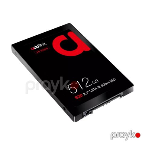 Addlink 512GB SSD 2.5” Sata III 6Gb/s ad512GBS20S3S — Bakı