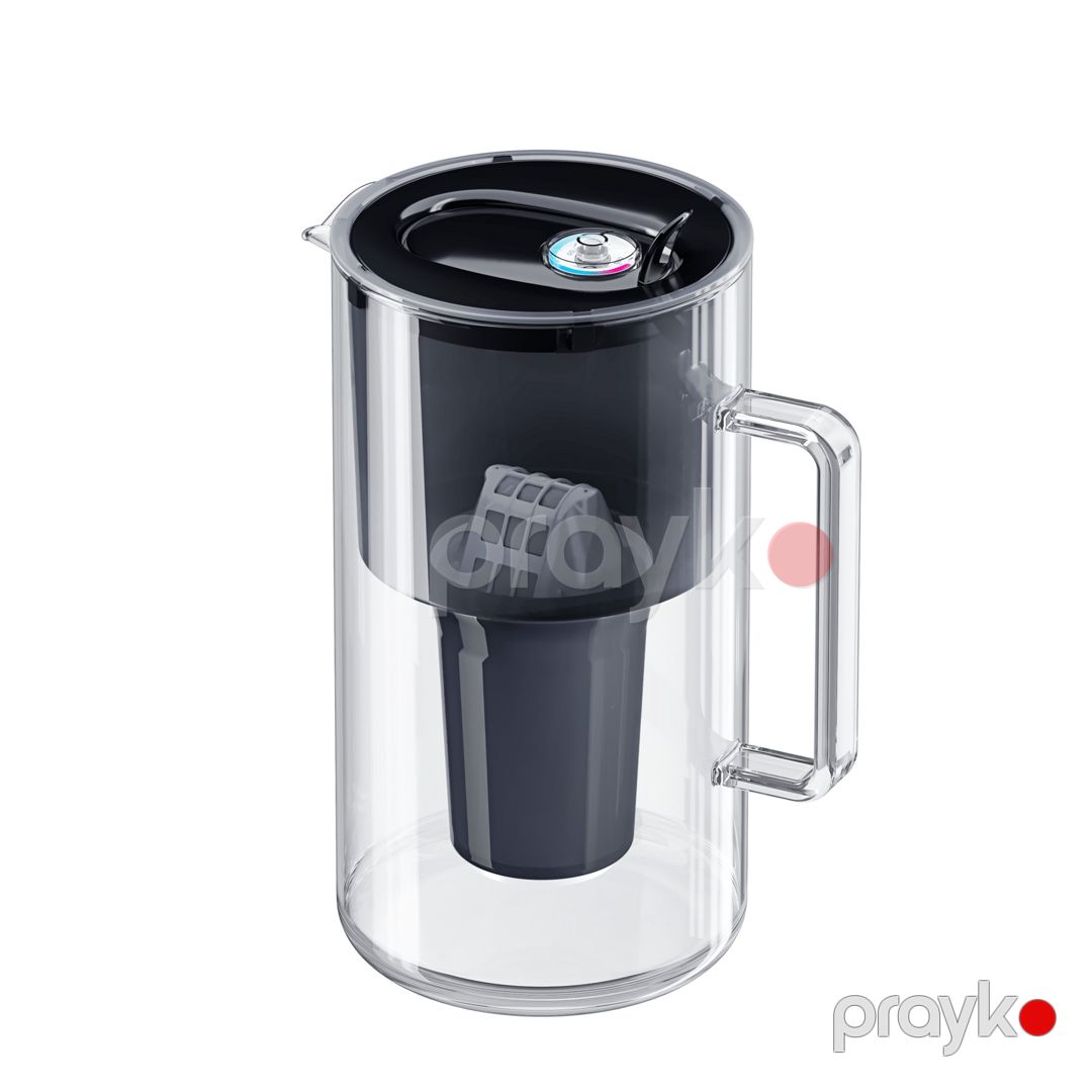Filtr səhəng Akvafor Nord OM25, 2.5 l, Şüşə, Qara — Mallar, Bakı (2)