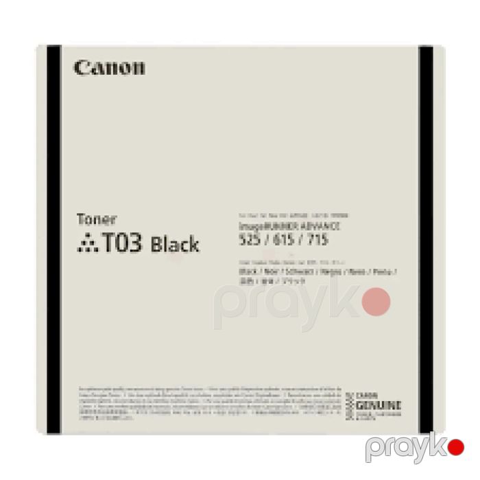 Canon T03 BK 2725C001AA Black Original Toner Kartrici — Elektronika, Bakı (3)