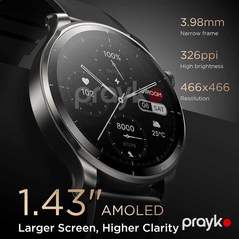 Ağıllı saat Joyroom JR-FV1 Black — Ağıllı saatlar, Bakı (2)