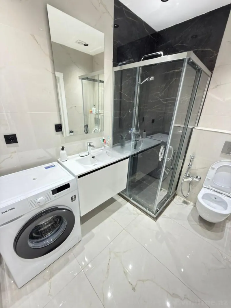 Kirayə verilir 2 otaqlı Mənzil Yeni tikili 71.5 m² Bakı, Nərimanov r., Böyükşor — Mənzil, Bakı (5)