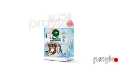 Hopdurucu altlıqlar Triol Hygiene, 450x600 mm, 6 ədəd - 4680265015177 — Bakı