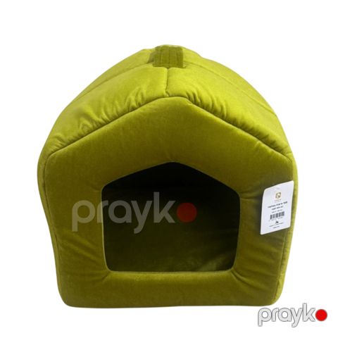 İtlər və pişiklər üçün evcik Casur, sarı, 40х40 sm — Bakı