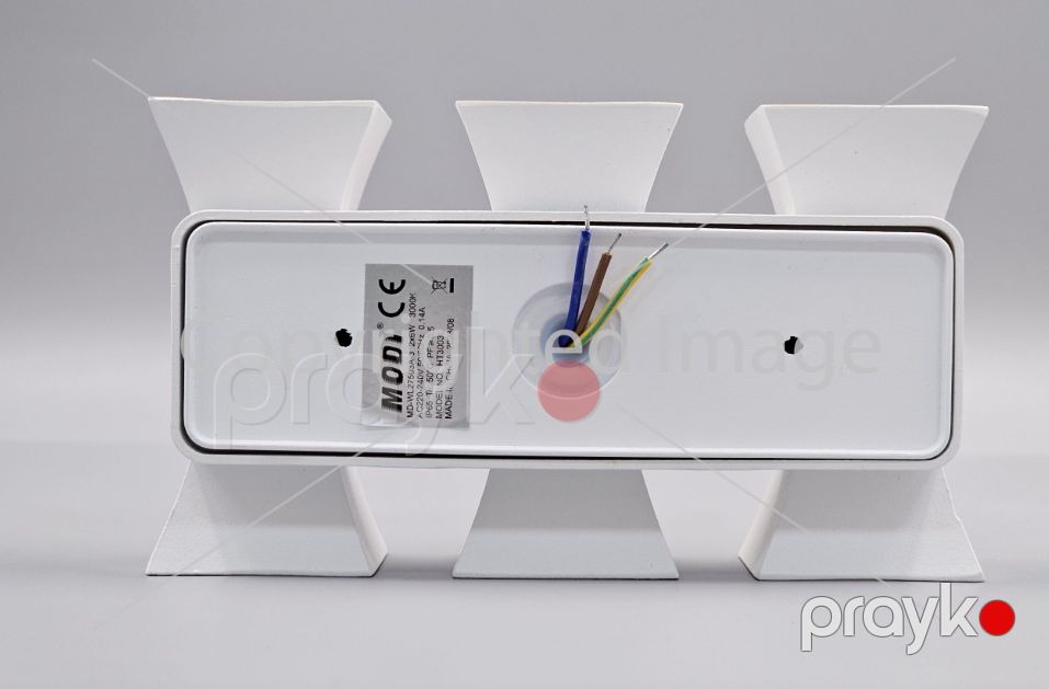 LED işığı fasad üçün Modi WL27503A-3, 2x6W 147x47x90mm — İşıqlandırma, Bakı (2)